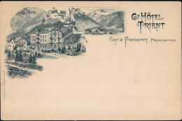 Delcampe - Trient (Wallis) Hotel Trient I-II - Altri & Non Classificati