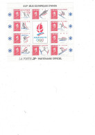 Delcampe - FRANCE :J.O. Albertville 1992. Bloc Neuf. - Hiver