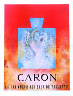 Delcampe - Publicité Papier  PARFUM CARON Novembre 1959 RED - Publicidad