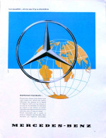 Delcampe - Publicité Papier  VOITURE MERCEDES Avril 1960 RED - Publicidad