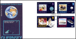 Delcampe - Guernsey  - FDC - Europa CEPT 1991 - 1990
