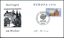 Delcampe - Bundesrepublik  - FDC - Europa CEPT 1978 - 1978