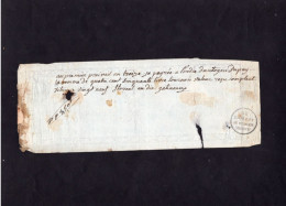 Delcampe - Lettre De Change à L'ordre Du Citoyen DUPUY Du Premier Prairial An XIII ( Mai 1805 ) - Letras De Cambio