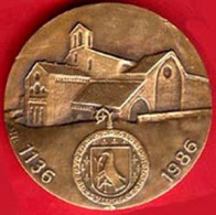 Delcampe - ** MEDAILLE  ABBAYE  N. D.  De  L' ASSOMPTION  1986 ** - Religión & Esoterismo