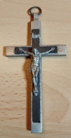 Delcampe - Ancien Crucifix D'aumônier Militaire Allemand Ww1-2 - 1939-45