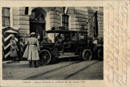Delcampe - CPA Niš Nisch Serbien, Kaiser Wilhelm II., Auto - Serbien