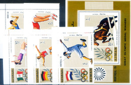 Delcampe - Ajman. Sport. Olimpiadi Montreal 1976. - Emiratos Árabes Unidos