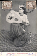 Delcampe - CPA Folklore Costume Arabe Sonatrice Ambulante Egypt Egypte - Música