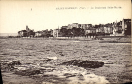 Delcampe - CPA Saint Raphael Le Boulevard Felix Martin - Saint-Raphaël