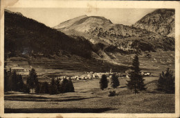 Delcampe - CPA Col Du Mont Genevre Vue Generale - Otros & Sin Clasificación
