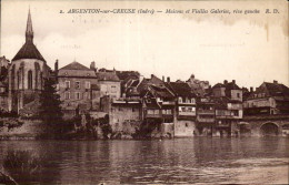 Delcampe - Argenton Sur Creuse - Maisons Et Vieilles Galeries - CPA - Altri & Non Classificati