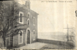 Delcampe - CPA La Sainte Baume Terrasse De La Grotte - Saint-Maximin-la-Sainte-Baume