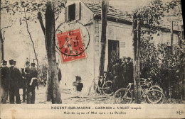 Delcampe - CPA Police Policier Nogent Sur Marne Garnier Et Valet Traques Nuit Du 14 Au 15 Mai 1912 Le Pavillon - Policia – Gendarmería