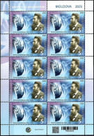 Delcampe - Moldova 2025 "Wilhelm Conrad Röntgen (1845-1923) The First Ever Nobel Prize Laureate In Physics 1901" Sheet Quality:100% - Moldavie