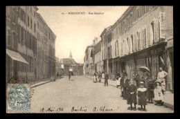 Delcampe - 88 - MIRECOURT - RUE GERMINI - DEBIT DE TABAC SOUDAIN - Mirecourt