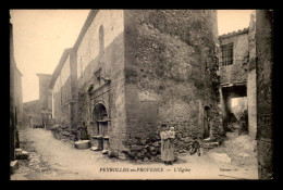 Delcampe - 13 - PEYROLLES - L'EGLISE - Peyrolles