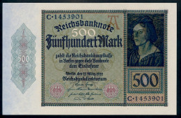 Delcampe - Pick 73 Ro 70 DEU-80  500 Mark 1922 UNC NEUF - 500 Mark