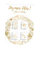 Delcampe - BLOC TIMBRES JOYEUSES FETES - Autres & Non Classés