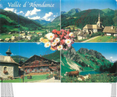 Delcampe - 74.  Vallée D'ABONDANCE . - Abondance