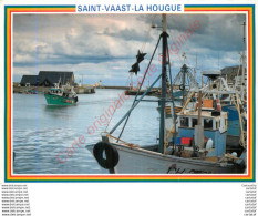 Delcampe - 50.  SAINT VAAST LA HOUGUE .  Le Port . La Rentrée Des Chalutiers . - Saint Vaast La Hougue
