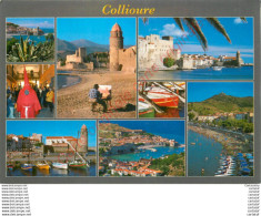 Delcampe - 66.  COLLIOURE .  CP Multivues . - Collioure