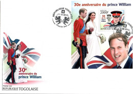 Delcampe - Togo 2012 Mi Block 731 FDC (XFDC ZS5 TGObl731) - Timbres