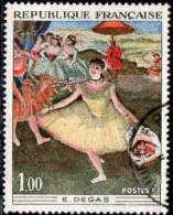 Delcampe - France Poste Obl Yv:1653 Mi:1732 Edgar Degas Danseuse Au Bouquet Saluant (TB Cachet Rond) - Gebraucht