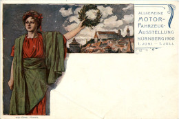 Delcampe - Nürnberg - Moor Fahrzeug Ausstellung 1900 - Privatganzsache PP15 C168 - Nürnberg