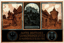 Delcampe - Nürnberg -Sängerbundesfest 1912 - Nürnberg