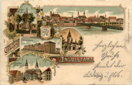 Delcampe - Gruss Aus Ingolstadt - Litho - Ingolstadt