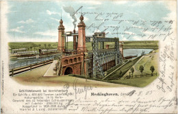 Delcampe - Meckinghoven . Schiffshebewerk Bei Henrichenburg - Litho - Castrop-Rauxel