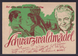 Delcampe - Ansichtskarte Reklame Film Schwarzwaldmädel Nach Bad Salzuflen - Otros & Sin Clasificación
