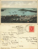 Delcampe - Postcard St. Thomas Sankt Thomas Harbour Hafen Virgin Island 1937 - Jungferninseln, Amerik.