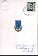 Delcampe - M1 Op Kaart - Autres & Non Classés