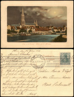 Delcampe - Ulm A. D. Donau Mit Donau U. Münster Stimmungsbild - Mondschein 1912 - Ulm