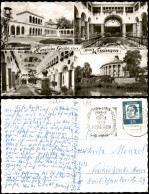 Delcampe - Bad Kissingen Mehrbildkarte Mit Kurgarten, Brunenhalle, Regentenbau 1963 - Bad Kissingen