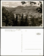Delcampe - Immenstadt (Allgäu) Panorama-Ansicht Mit Namen Der Alpen-Berge 1950 - Immenstadt