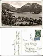 Delcampe - Ansichtskarte Schliersee Panorama Blick Mit Jägerkamp U. Brecherspitz 1955 - Schliersee