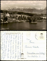 Delcampe - Ansichtskarte Füssen Umland-Panorama-Ansicht Mit Kurheim Schwalten 1960 - Füssen