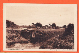 Delcampe - 33169 /  (•◡•) LE CAIRE Egypte ◉ Un Paysage Aux Environs Du ◉ Lanscape Near CAIRO 1930s Postcard Trust Serie N 607 B-10 - Kairo
