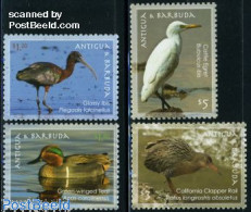 Delcampe - Antigua & Barbuda 2009 Birds 4v, Mint NH, Nature - Birds - Ducks - Antigua Und Barbuda (1981-...)