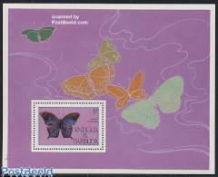Delcampe - Antigua & Barbuda 1985 Butterflies S/s, Mint NH, Nature - Butterflies - Antigua Und Barbuda (1981-...)