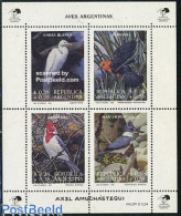 Delcampe - Argentina 1993 Birds 4v M/s, Mint NH, Nature - Birds - Kingfishers - Ungebraucht