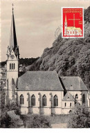 Delcampe - 1966 - Carte Maximum - N°151248 - Liechtenstein - Pfarrkirche - Cachet - Vaduz - Liechtenstein