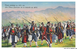 Delcampe - CAR-ACFP5-0371-MONTENEGRO - Les Vieux Guerriers De La Bataille De 1875 - Montenegro