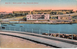 Delcampe - MALTE - SAN40852 - Saint Julian's Bay Pembroke Camp - Malta