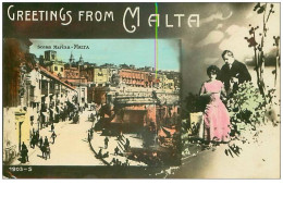 Delcampe - MALTE.n°29905.GREETINGS FROM MALTA - Malta