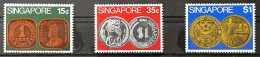 Delcampe - 1972-Singapore (MNH=**) S.3 Valori Monete - Singapour (1959-...)