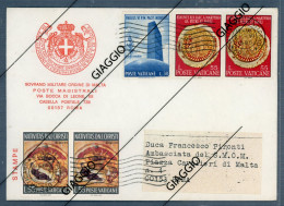 Delcampe - °°° Francobolli N. 11.242 - Vaticano Busta Affrancata °°° - Lettres & Documents