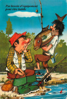 Delcampe - Pas Besoin D'équipement Pour être Habile .  Humour Pêche Pêcheurs . CP 9363/3 - Humor